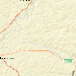 Belver de los Montes Street Map