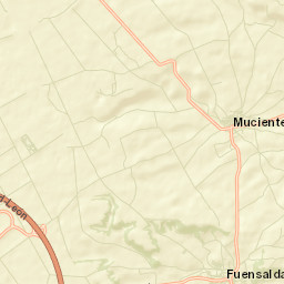 Mucientes Street Map