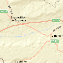 Esguevillas de Esgueva Street Map