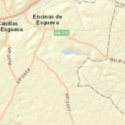 Canillas de Esgueva Street Map