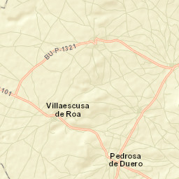 Villaescusa de Roa Street Map