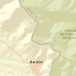 Beratón Street Map