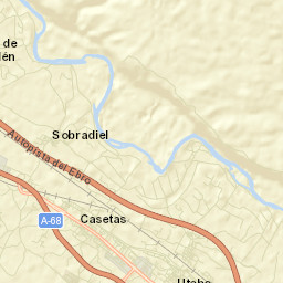 Utebo Street Map
