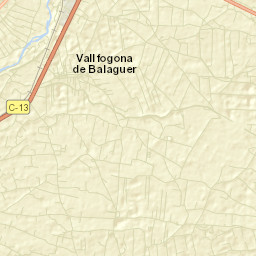 Vallfogona de Balaguer Street Map