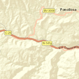Fonollosa Street Map
