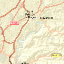 Navarcles Street Map