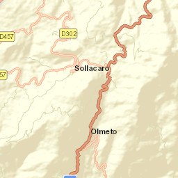 Olmeto Street Map