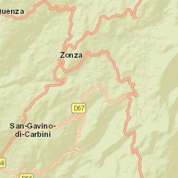 Zonza Street Map