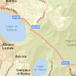 Rocca di Papa Street Map