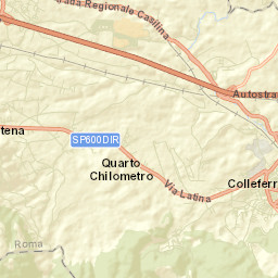 Colleferro Street Map