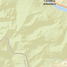 Civitella Alfedena Street Map