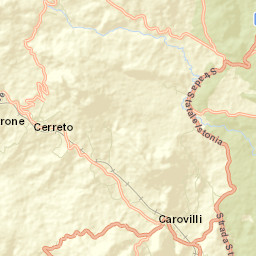 Carovilli Street Map