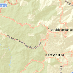 Castelverrino Street Map