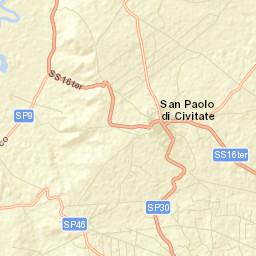 San Paolo di Civitate Street Map