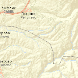 Pehčevo Street Map