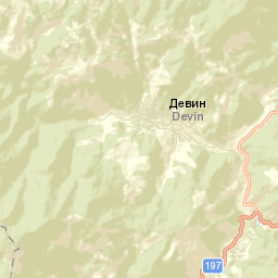 Obshtina Devin Street Map