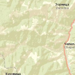 Chepelare Street Map
