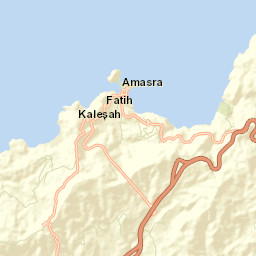 Amasra Street Map