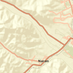 Nanam Street Map