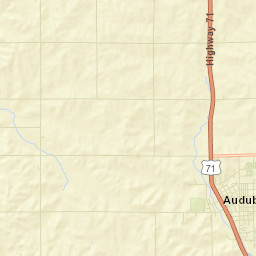 Audubon Street Map