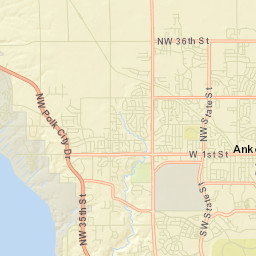 205 Southwest Irvinedale Drive, Ankeny, IA Street Map