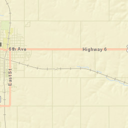 1500-1798 Penrose Street, Grinnell, IA Street Map