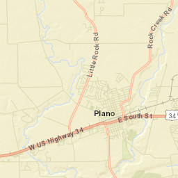 Plano Street Map