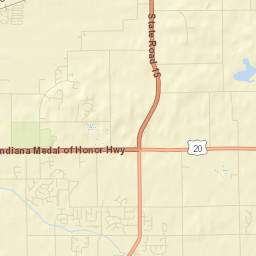 20429 County Road 14, Bristol, IN 46507 Street Map