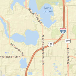 Steuben County Street Map