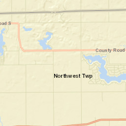 Nettle Lake Ohio Street Map