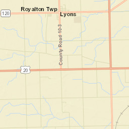 Seward Ohio Street Map