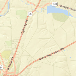 Crawford County Street Map