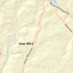 Mountain Dale New York Street Map