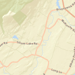 Rutsonville New York Street Map