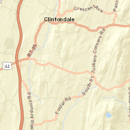 Tuckers Corner New York Street Map