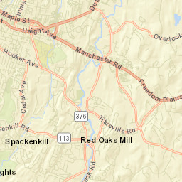 Titusville New York Street Map