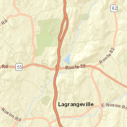 Noxon New York Street Map