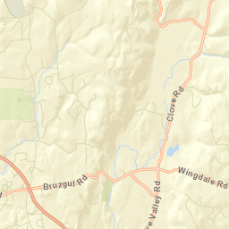 North Clove New York Street Map