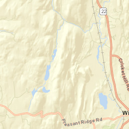 Wingdale New York Street Map