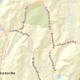 Upper Merryall Connecticut Street Map