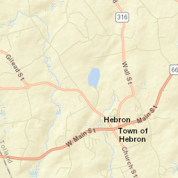 Gilead Connecticut Street Map