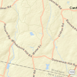 Hanover Connecticut Street Map