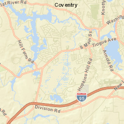 Kent County Street Map