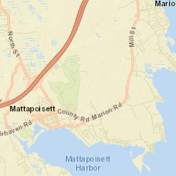 Mattapoisett Street Map
