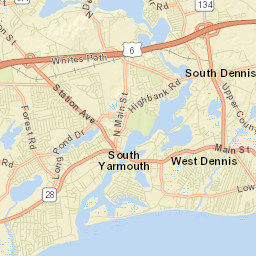 South Dennis Street Map