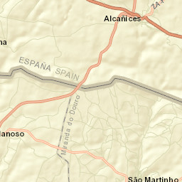 Alcañices Street Map