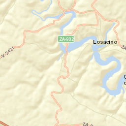 Vegalatrave Street Map