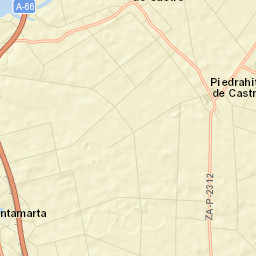 Piedrahita de Castro Street Map