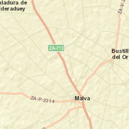 Bustillo del Oro Street Map