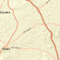 Tiedra Street Map